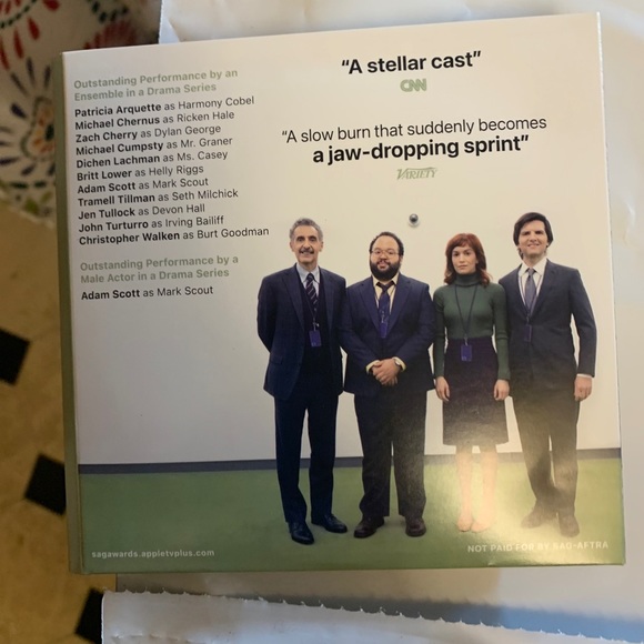 FYC SAG Member Severance First Season DVD - Picture 2 of 2